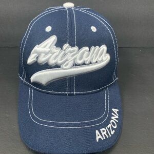 Arizona Blue dark denim colored baseball cap. New without tags.